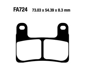 PASTIGLE FRENO EBC MESCOLA RACING MOTO CODICE R2472400