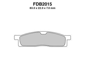 PASTIGLE FRENO FERODO MESCOLA SINTER MOTO CODICE FDB2015SG