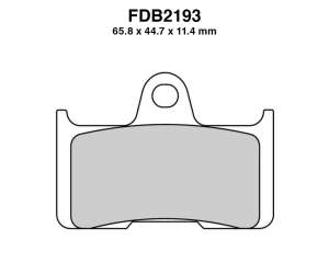PASTIGLE FRENO FERODO MESCOLA SINTER MOTO CODICE FDB2193SG