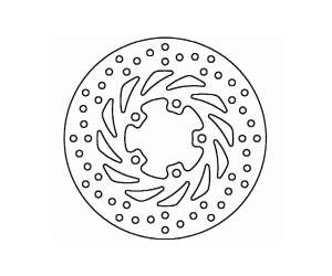 DISCO FRENO APRILIA SCARABEO ANTERIORE / POSTERIORE  