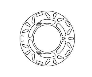 DISCO FRENO SUZUKI RM 80 1999 - 2000 - 2001 RM 85 2002 - 2003 - 2004 