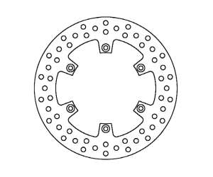 DISCO FRENO APRILIA PEGASO 650 POSTERIORE  