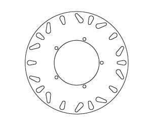DISCO FRENO BENELLI ADIVA 125 / 150 2000 - 2001 - 2002 