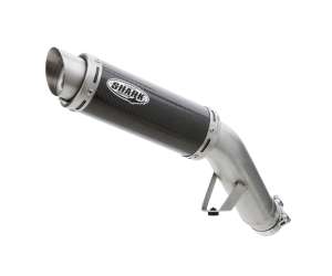 Scarico KTM 690 Duke 2016 - 2017 - 2018  .  SHARK Factory Slip on terminale di scarico carbonio colore carbonio