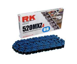 CATENA PER MOTO 520MXZ4 120 MAGLIE CL BLU PRODOTTA DA RK 