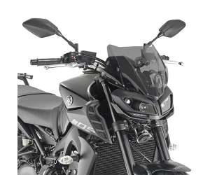 Cupolino parabrezza  per YAMAHA MT 09  2017 - 2018   Fabbricato da Kappa colore fume codice prodotto KA2132