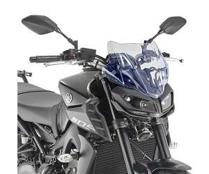 Cupolino parabrezza  per YAMAHA MT 09  2017 - 2018   Fabbricato da Kappa colore  codice prodotto KA2132BL