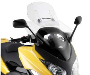 Cupolino parabrezza  per YAMAHA T MAX 500  2008 - 2009 - 2010 - 2011   Fabbricato da Kappa colore trasparente codice prodotto KAF442