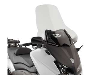 Cupolino parabrezza  per YAMAHA T MAX 530  2012 - 2013 - 2014 - 2015 - 2016   Fabbricato da Kappa colore trasparente codice prodotto KD2013ST