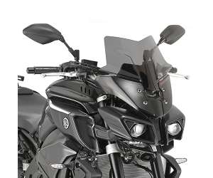 Cupolino parabrezza  per YAMAHA MT 10  2016 - 2017 - 2018   Fabbricato da Kappa colore fume codice prodotto KD2129B