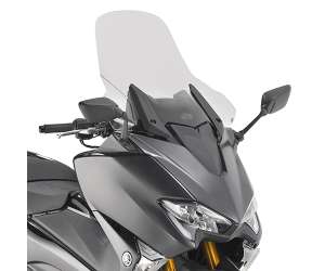 Cupolino parabrezza  per YAMAHA T MAX 530  2017 - 2018   Fabbricato da Kappa colore trasparente codice prodotto KD2133ST