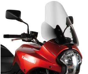 Cupolino parabrezza  per KAWASAKI Versys 650  2006 - 2007 - 2008 - 2009   Fabbricato da Kappa colore trasparente codice prodotto KD405ST