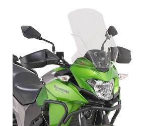 Cupolino parabrezza  per KAWASAKI Versys X 300  2017 - 2018   Fabbricato da Kappa colore trasparente codice prodotto KD4121ST