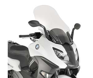 Cupolino parabrezza  per BMW C 650 Sport  2016 - 2017 - 2018   Fabbricato da Kappa colore trasparente codice prodotto KD5121ST