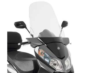 Cupolino parabrezza  per SYM Citycom 300  2008 - 2009 - 2010 - 2011 - 2012 - 2013 - 2014 - 2015 - 2016 - 2017 - 2018   Fabbricato da Kappa colore trasparente codice prodotto KD650ST