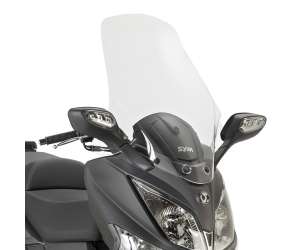Cupolino parabrezza  per SYM Joymax 300i  2012 - 2013 - 2014 - 2015 - 2016 - 2017 - 2018   Fabbricato da Kappa colore trasparente codice prodotto KD7052ST