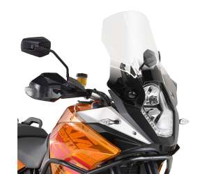 Cupolino parabrezza  per KTM  1050 Adventure  2015 - 2016   Fabbricato da Kappa colore trasparente codice prodotto KD7703ST