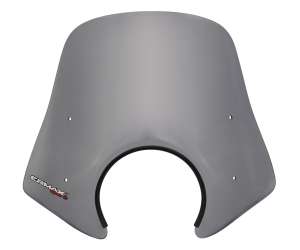 PARABREZZA ERMAX MINI SPORTIVO 40 CM PER VESPA (CHIARO SMALL MODEL) LX 50/125/250 2009/2012 FUME 