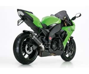 Scarico KAWASAKI ZX-10R 2008 - 2009 - 2010  .  SHARK Street GP Slip on terminale di scarico carbonio colore carbonio