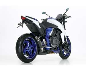 Scarico HONDA CB1000R 2008 - 2009 - 2010 - 2011 - 2012 - 2013 - 2014 - 2015 - 2016  .  SHARK Street GP Slip on terminale di scarico carbonio colore carbonio