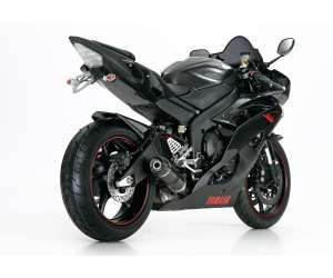 Scarico YAMAHA YZF-R6 2006 - 2007  .  SHARK Street GP Slip on terminale di scarico carbonio colore carbonio