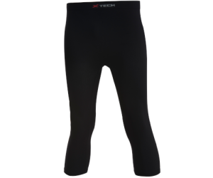 Pantaloni moto tecnici sportivi neri lunghezza tre quarti XTECH taglia XXXL