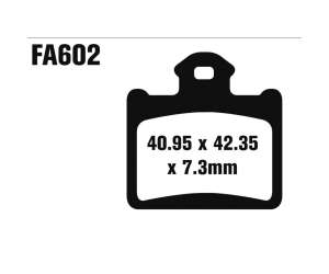 PASTIGLE FRENO TT EBC MESCOLA ORGANICA MOTO CODICE R1160200