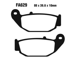 PASTIGLE FRENO EBC MESCOLA ORGANICA MOTO CODICE R1262900