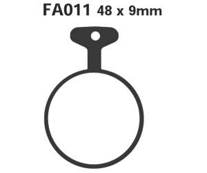 PASTIGLE FRENO EBC MESCOLA ORGANICA MOTO CODICE R1201100