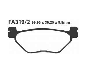 PASTIGLE FRENO EBC MESCOLA ORGANICA MOTO CODICE R1231902