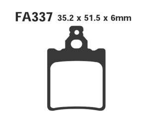 PASTIGLE FRENO EBC MESCOLA ORGANICA MOTO CODICE R1233700