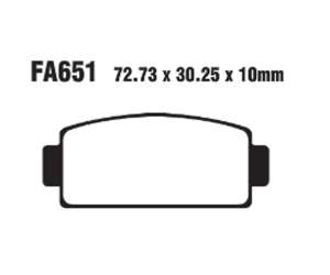 PASTIGLE FRENO EBC MESCOLA SINTER MOTO CODICE R1465100
