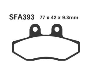 PASTIGLE FRENO EBC MESCOLA CARBON SCOOTER CODICE R2339300