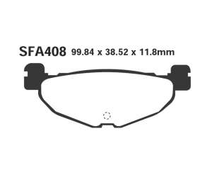 PASTIGLE FRENO EBC MESCOLA CARBON SCOOTER CODICE R2340800