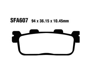 PASTIGLE FRENO EBC MESCOLA ORGANICA SCOOTER CODICE R1660700