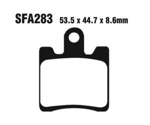 PASTIGLE FRENO EBC MESCOLA SINTER SCOOTER CODICE R1728304
