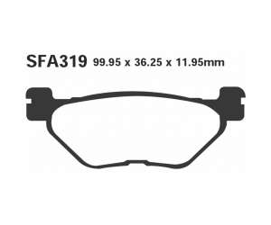 PASTIGLE FRENO EBC MESCOLA SINTER SCOOTER CODICE R1731900