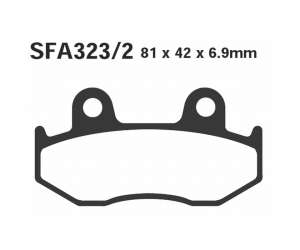PASTIGLE FRENO EBC MESCOLA SINTER SCOOTER CODICE R1732302