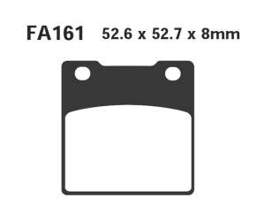 PASTIGLE FRENO EBC MESCOLA SINTER MOTO CODICE R1816100