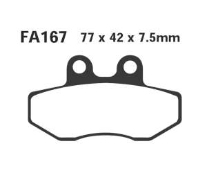 PASTIGLE FRENO EBC MESCOLA SINTER MOTO CODICE R1816700