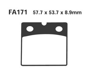 PASTIGLE FRENO EBC MESCOLA SINTER MOTO CODICE R1817100