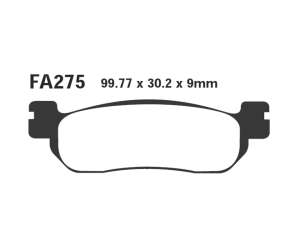 PASTIGLE FRENO EBC MESCOLA SINTER MOTO CODICE R1827500