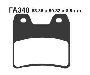 PASTIGLE FRENO EBC MESCOLA SINTER MOTO CODICE R1834800