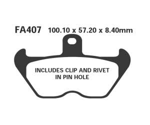PASTIGLE FRENO EBC MESCOLA SINTER MOTO CODICE R1840700