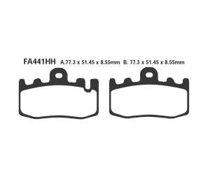 PASTIGLE FRENO EBC MESCOLA SINTER MOTO CODICE R1844100