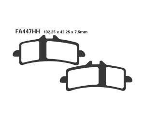 PASTIGLE FRENO EBC MESCOLA SINTER MOTO CODICE R1844700