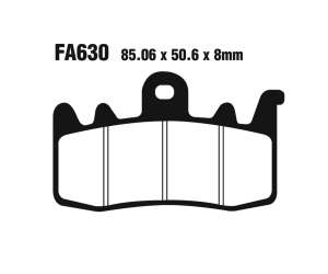 PASTIGLE FRENO EBC MESCOLA SINTER MOTO CODICE R1863000