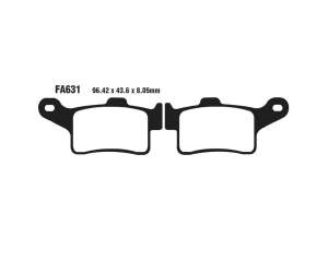 PASTIGLE FRENO EBC MESCOLA SINTER MOTO CODICE R1863100