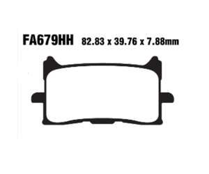 PASTIGLE FRENO EBC MESCOLA SINTER MOTO CODICE R1867900