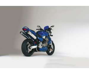 Scarico HONDA CB900 Hornet anno  2002 - 2003 - 2004 - 2005   terminale di scarico HURRIC Rac 1 Slip on in Alluminio lucidato colore argento